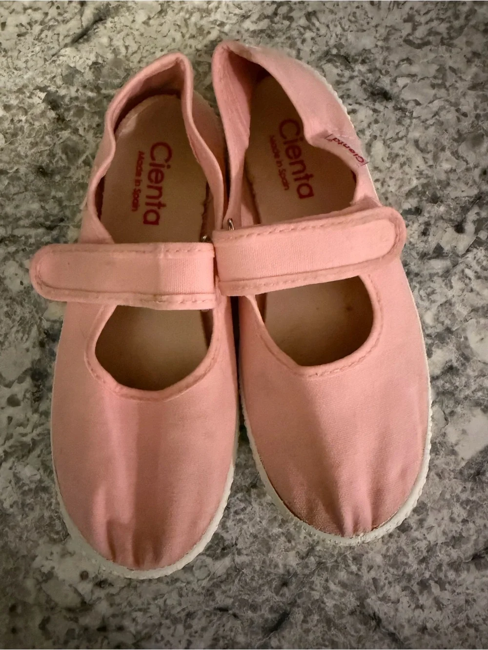 Cienta Pink Mary Jane Kids Shoes